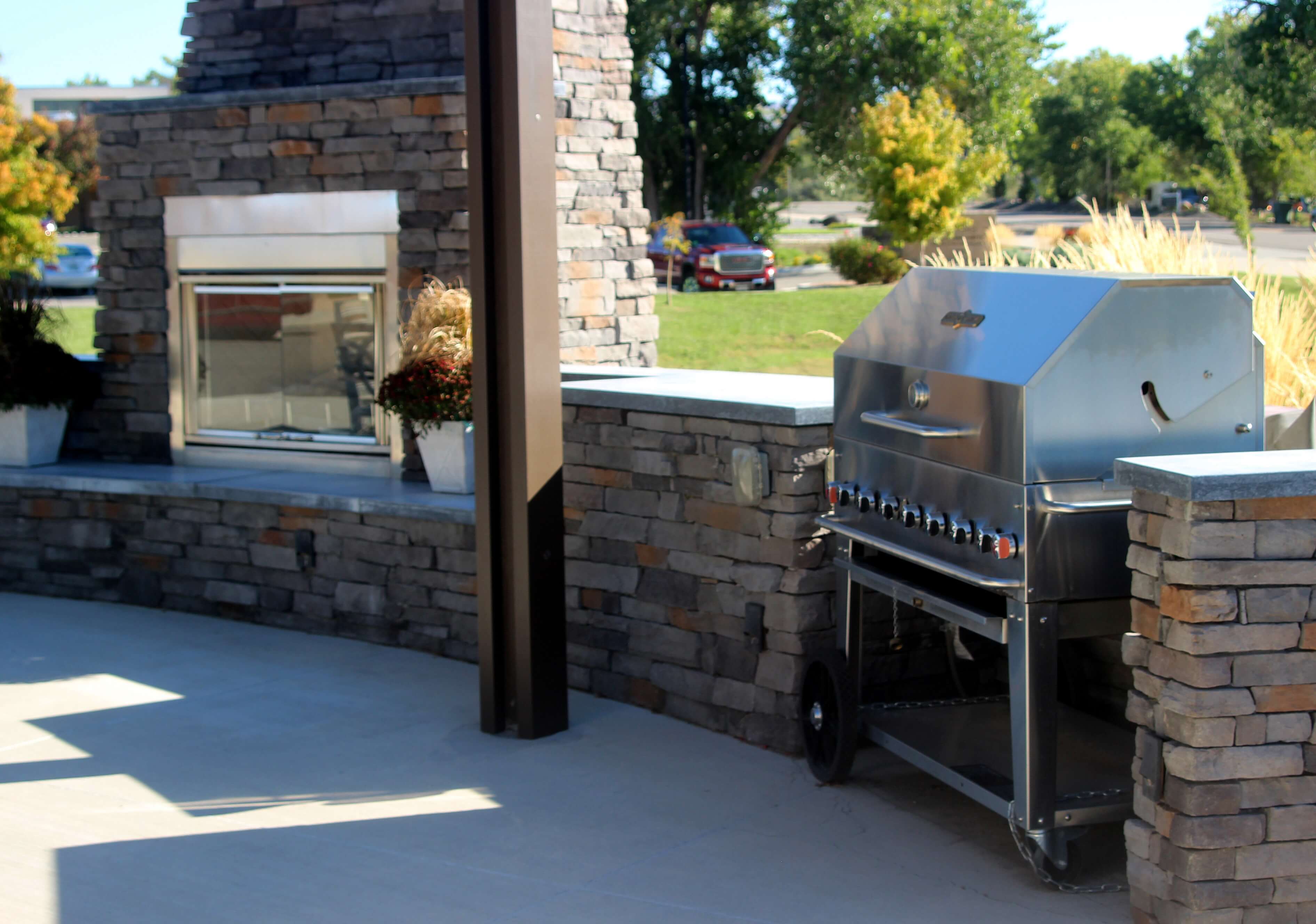 Grand Junction Assisted Living Outdoor Grill