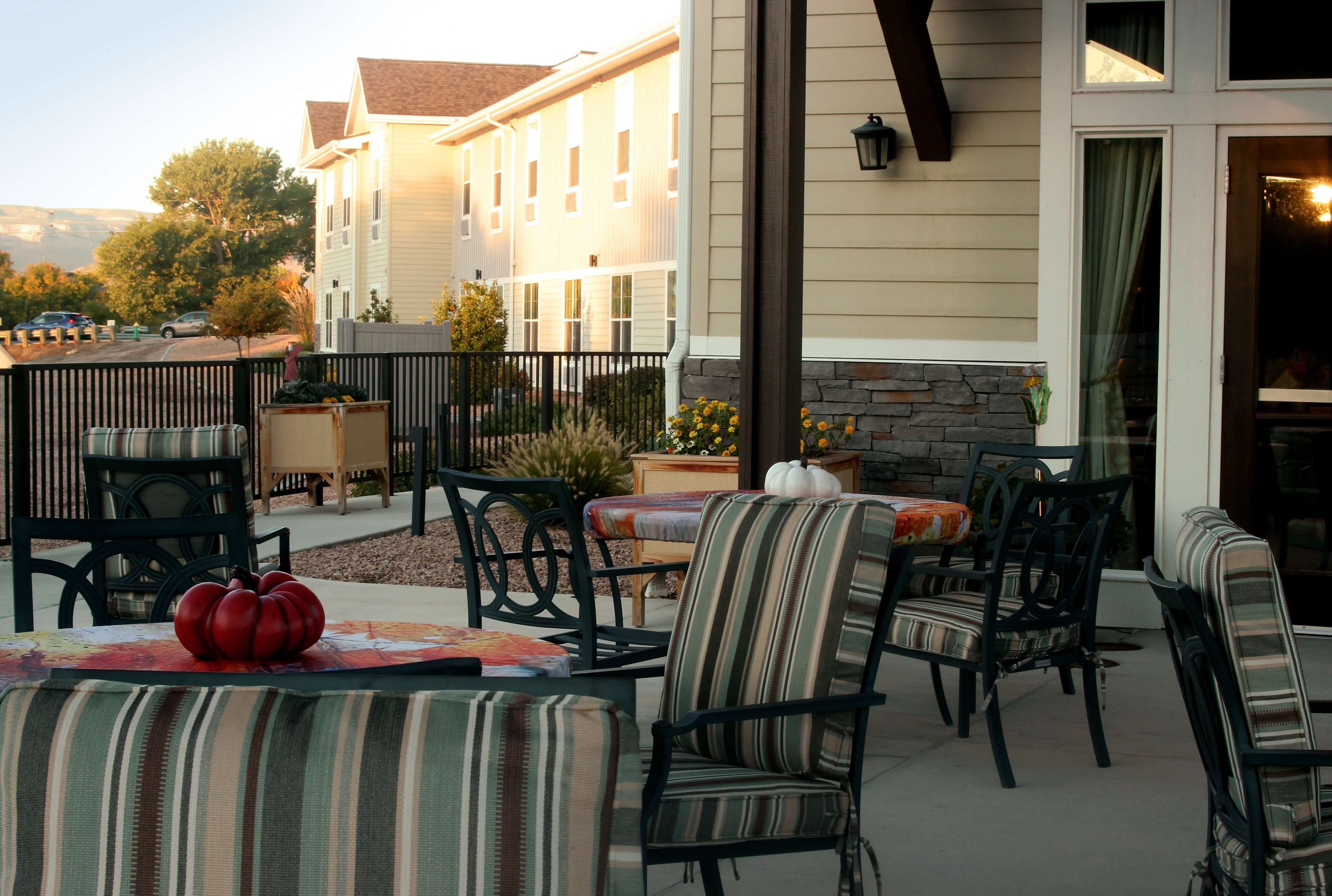 Grand Junction Assisted Living Patio